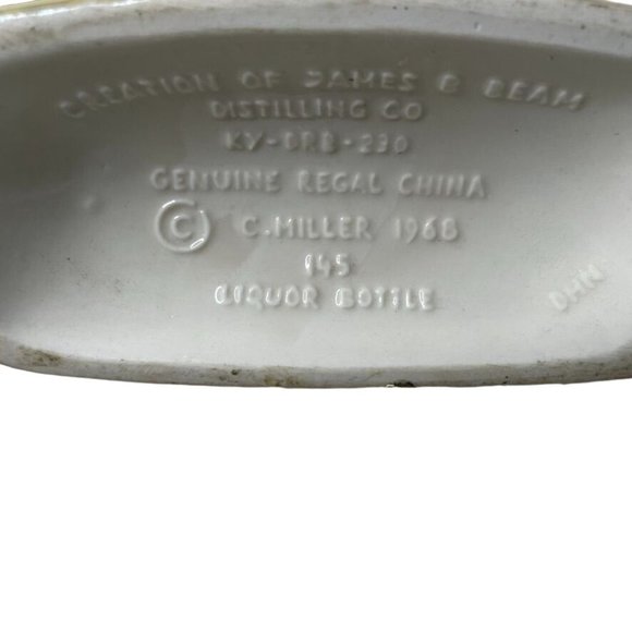 Jim Beam Florida Seashell Headquarters of world 1968 Empty Decanter Barware u - Picture 8 of 8